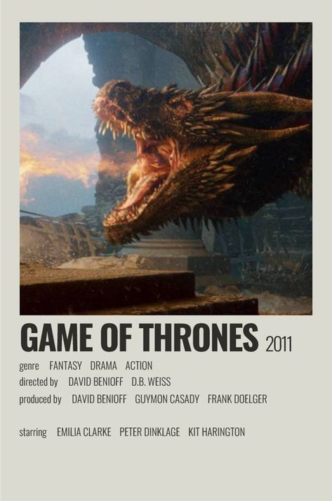 Game Of Thrones Minimalist, Game Of Theones, Minimalistic Polaroid Poster, Game Of Thrones Movie, Game Of Thrones Poster, David Benioff, Game Of Thrones Tv, Peter Dinklage, Polaroid Poster