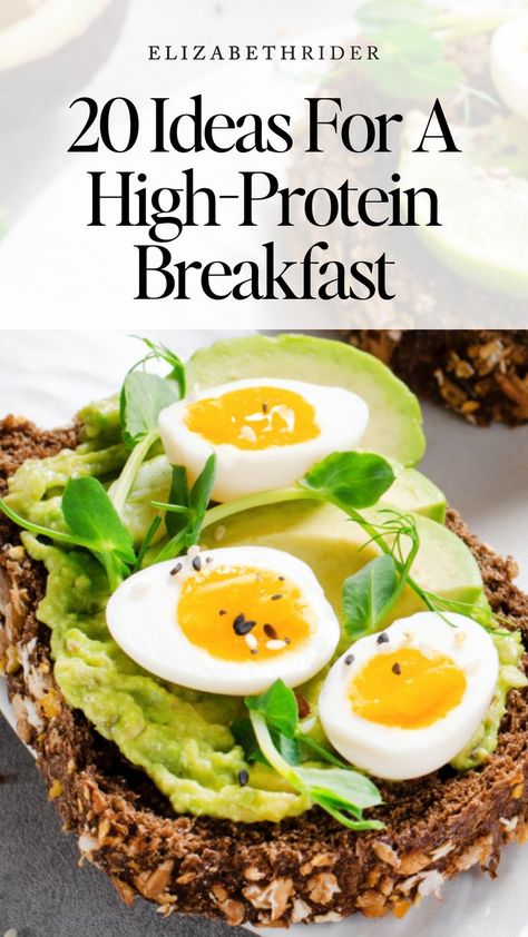 We’ve discussed the significant benefits of incorporating 25-30 grams of protein into your breakfast at length before, but simply knowing it and doing it are two different things.Starting your day with a substantial amount of protein is a game-changer for your health and wellness. It can help build and maintain muscle mass, boost metabolism, and increase satiety.#HighProteinBreakfast #ProteinRichBreakfast #BestHighProteinFoods #HighProteinOptions Quick High Protein Breakfast, High Protein Low Carb Breakfast, High Protein Breakfast Ideas, Protein Breakfast Ideas, Best High Protein Foods, Protein Rich Breakfast, Protein Rich Snacks, Clean Breakfast, 30 Grams Of Protein