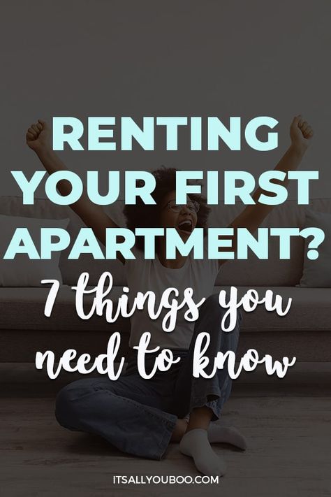 Are you a first time renter? Got questions about renting an apartment? Click here for 7 things you need to know before renting your first apartment. Avoid surprises later and be prepared with this checklist for renting. If this is your first time renting, avoid these common mistakes that can be costly to you later. Read to discover the documents you need, where you should look, if you should get a roommate and more. Let's move in! First Time Apartment Checklist Renting, What Do You Need To Move Into An Apartment, How Much Should You Save For An Apartment, Guide To Moving Out For The First Time, How Much Money To Save For An Apartment, Apartment Hunting Checklist, Renting An Apartment, First Apartment Checklist, Apartment Hunting