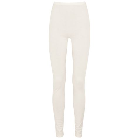 White Wool Leggings, Knitted Cream Leggings, White Compressive Sporty Leggings, Beige Fitted Full-length Leggings, Silk Leggings, Figure Skating Bag, Cream Leggings, Wool Leggings, Long John