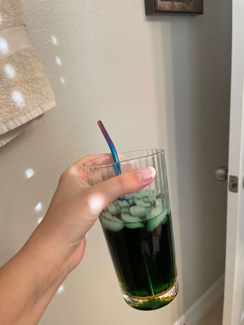 THE BENEFITS OF CHLOROPHYLL WATER Chlorophyll Water Aesthetic, Chlorophyll Aesthetic, Water Aesthetic Drink, Supplement Aesthetic, Drinking Chlorophyll, Chlorophyll Drink, Supplements Aesthetic, Benefits Of Chlorophyll, Everyday Goals