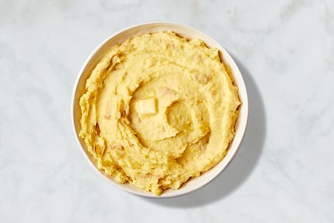 Share me on Pinterest Thanksgiving Mashed Potatoes Recipe, Thanksgiving Mashed Potatoes, Hello Fresh Dinners, Creamy Mashed Potatoes Recipe, Recipe With Garlic, Mashed Potatoes Recipe, Dinner Box, Creamy Mash, Hello Fresh Recipes