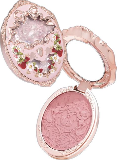 Flower Knows Strawberry Rococo, Ballet Makeup, Lychee Tea, Strawberry Rococo, Antique Medallion, Flower Knows, Matte Blush, Dream Chaser, Fancy Makeup