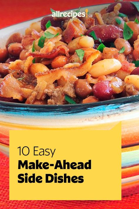 Make Ahead Freezer Side Dishes, Make Ahead Rice Dishes, Make Ahead Vegetable Sides, Make Ahead Rice, Make Ahead Sides, Sides For Roast Beef, Roasted Vegetables Pasta, Make Ahead Side Dishes, Meatloaf Sides