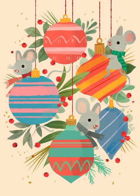 Kathryn Selbert Christmas Card Illustration, Advocate Art, Christmas Inspo, 2023 Christmas, Noel Christmas, Christmas 2023, Holiday Illustrations, Card Illustration, Christmas Illustration