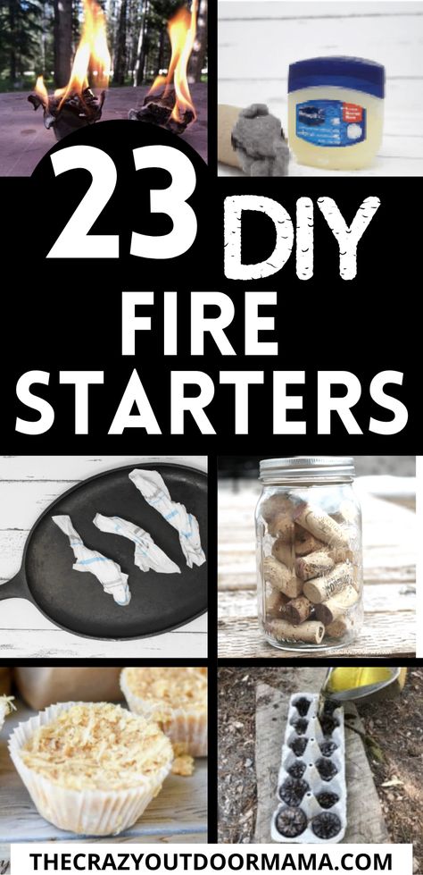 Diy Firestarters, Firestarters Diy, Homemade Fire Starters, Camping Fire Starters, Emergency Preparedness Items, Fire Starters Diy, Survival Skills Emergency Preparedness, Oversized Wall Decor, Diy Wood Stove