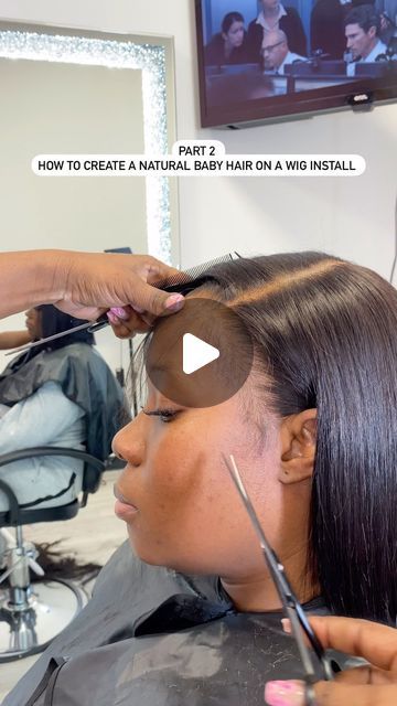 30K views · 1.7K likes | Keresha Simmons on Instagram: "Free Tip Part 2- I just want to say there is a lot goes into creating a natural wig install  like the type of lace, how you bleach your knots, your plucking technique and how you apply your lace. If you’re not doing these correctly your install will not come out like this. 

I have 2 tutorials on how to customize your lace, I will highly recommend you purchase them. It’s a step by step video that will guide you through the process. 

Make sure you book your spot for MASTER MY LACE CLASS where you will be learning everything. 

You will not just learn how to install a wig, I will teach you content and my marketing skills that boost my sale and increase my clientele. 

The ball is in your court now, so it’s up to you to take that next s Natural Wig Install, How To Pluck A Wig, Wig Install Hairstyles, Glueless Wig Install, Best Lace Front Wigs, Yaki Hair, Wig Install, Diy Wig, Types Of Lace