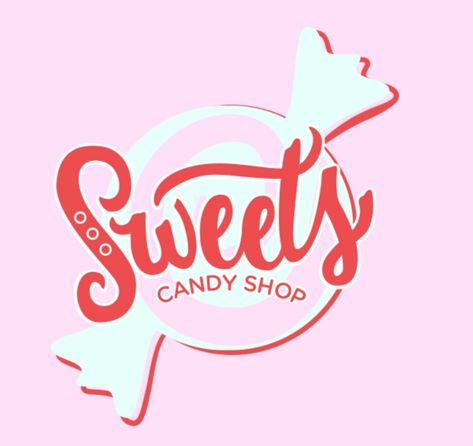 Candy Logo Design Ideas, Candy Graphic Design, Candy Shop Logo, Candle Fragrance Recipes, Sweet Shop Logo, Old Fashioned Sweet Shop, Kids Fest, Logo Sweet, Cart Logo