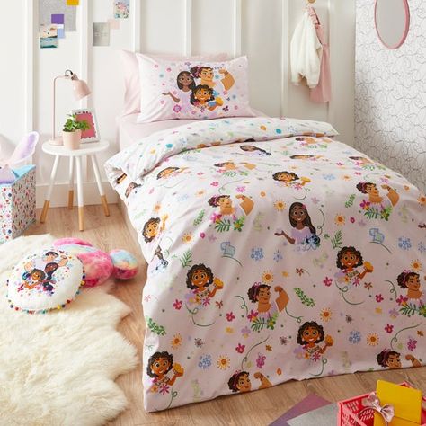 Encanto Bedroom, Encanto Characters, Encanto Theme, Famous Sisters, Colorful Duvet Covers, Contemporary Duvet Covers, Disney Encanto, Girls Bedding Sets, Kids Bedding Sets