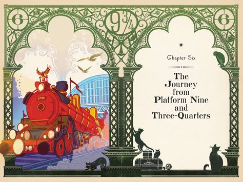 Now fans can get a glimpse of some of the artwork that awaits readers in this new edition, designed by Miraphora Mina and Eduardo Lima, which is due to be published on October 20. Platform Nine And Three Quarters, Mina Lima, Beast Film, Philosopher's Stone, Hogwarts Letter, Philosophers Stone, The Sorcerer's Stone, Character And Setting, Diagon Alley