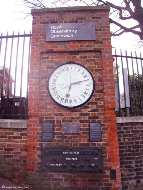 The Prime Meridian - you can stand in the Western and Eastern Hemisphere at the same time! Greenwich Observatory, London Greenwich, Greenwich Meridian, Prime Meridian, London Clock, Greenwich London, Rule Britannia, Greenwich Park, London Attractions