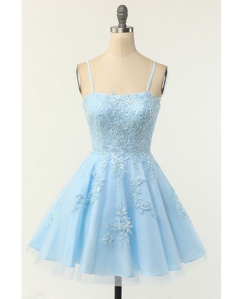 Best 11% off now! Buy beautiful appliques blue strapless short homecoming dress at wholesale price online. Free shipping and pro custom service since 2009. Grade 8 Grad Dresses Short Blue, Grade 8 Grad Dresses Short, 8th Grade Dance Dresses Middle School, Dance Dresses Middle School, 8th Grade Dance Dresses, Dresses Short Blue, Grade 8 Grad Dresses, All American Girl Dolls, Hoco 2024