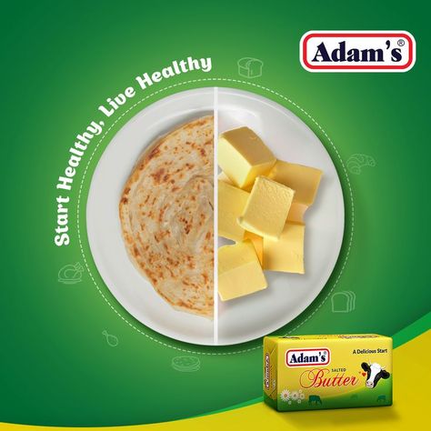 Healthy breakfast is everyone’s need. Make sure to fulfill it, for the whole family, with Adam’s Butter. 🌐: www.adamsestore.com #AdamsMilkFoods #Butter #Healthy #Breakfast Milk Advertising, Detergent Product, Ads Creative Advertising Ideas, Food Poster Design, Creative Ads, Food Poster, Ads Creative, Creative Advertising, Creative Food