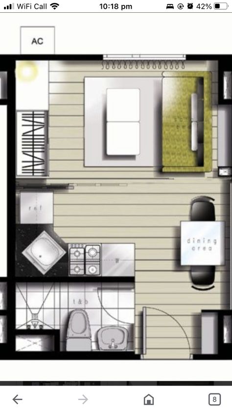 Studio Type Apartment Floor Plans, 25sqm Studio Apartment, 15 Sqm Studio Apartment, Studio Type Floor Plan, 15 Sqm Bedroom Design, 25sqm Condo Design, 30 Sqm Floor Plan, 25 Sqm Condo Interior Design, Studio Type Interior Design