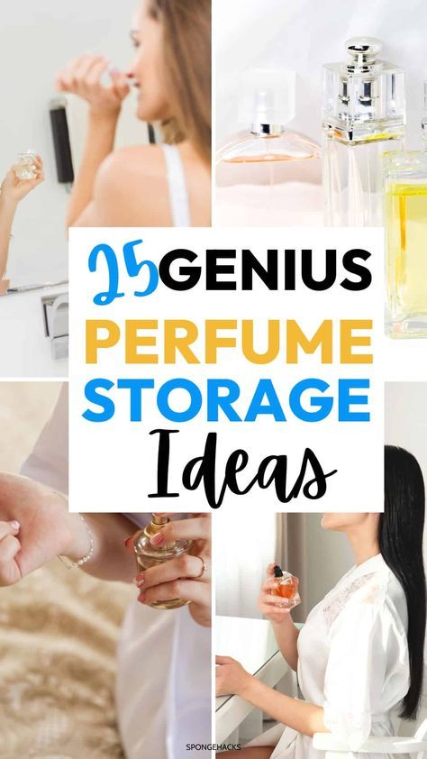 25 Genius Perfume Storage Ideas & Organizers You NEED Right Now - Sponge Hacks Fragrance Storage Ideas, Perfume Collection Display Ideas, Perfume Organization Ideas, Perfume Organization Organizing Ideas, Perfume Storage Ideas Organizing, Perfume Display Ideas, Perfume Storage Ideas, Diy Perfume Organizer, Male Perfume