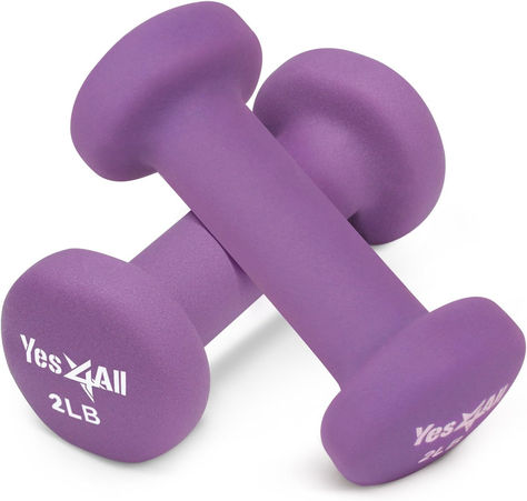 Neoprene Coated Dumbbell Hand Weight Sets of 2 - Multiple Weight Options with 15 Colors, Anti-roll, Anti-Slip, Hexagon Shape Adjustable Dumbbell Set, Adjustable Weight Bench, Hand Exercises, Dumbbell Rack, Hand Weights, Adjustable Dumbbells, Strength Training Equipment, Dumbbell Set, Weight Benches