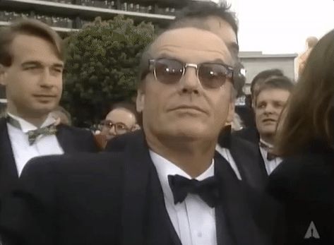 Jack Nicholson Gif, Nerd Aesthetic, Goofy Face, The Big Boss, Actor Studio, Jack Nicholson, Funny Face, Ernest Hemingway, Academy Awards