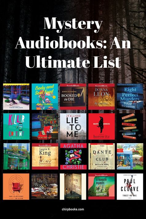 Here are some of the all-time best mystery audiobooks for your listening pleasure. Best Audiobooks For Women, Espionage Books, Good Thriller Books, Best Mystery Books, Audio Books For Kids, Reading List Challenge, Best Audiobooks, Message Bible, Audio Books Free