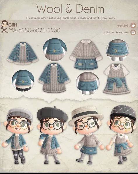 Motif Acnl, Clothes Codes, Acnh Clothes, Animal Crossing 3ds, Animal Crossing Funny, Animal Crossing Guide, Acnh Design, Acnh Designs, Acnh Codes