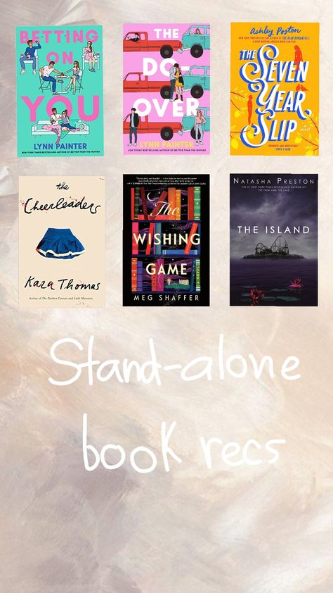 Stand Alone Books, Standalone Books, Book Recs, The Seven, Preston, Bestselling Author, Books To Read, Books, Pins