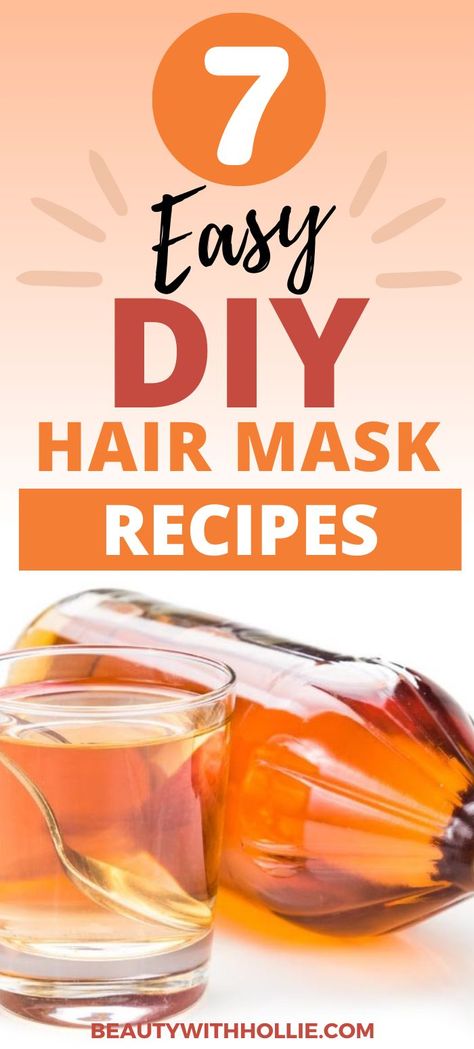 7 DIY Natural Hair Mask Recipes For Volumized Hair Diy Hair Mask For Oily Hair, Hair Mask For Oily Hair, Mask For Oily Hair, Easy Diy Hair Mask, Volumized Hair, Easy Diy Hair, Soft And Shiny Hair, Coconut Oil Hair Mask Diy, Daily Eye Makeup