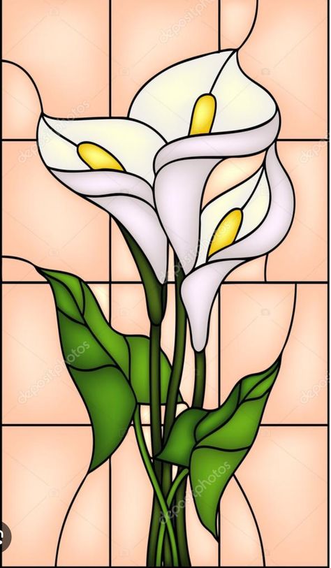 L'art Du Vitrail, Glass Painting Patterns, Stained Glass Quilt, Glass Painting Designs, Mosaic Stained, Stained Glass Flowers, Stained Glass Diy, Stained Glass Crafts, Art Stained