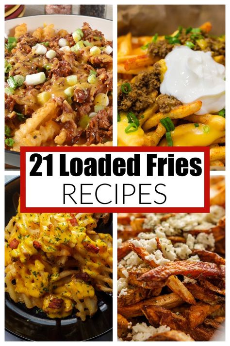 Loaded Fries Dinner, Wedge Fries Recipe, Things To Do With French Fries, Lunch Ideas With French Fries, Meal With French Fries, French Fry Meal Ideas, Fun French Fries, Cheese Fry Recipes, Loaded Fries Food Truck