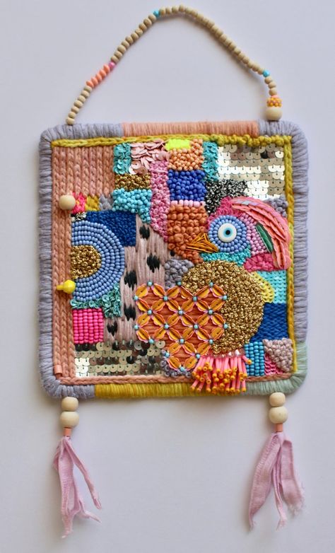 5 Ways to Embroider Your Life Learning To Embroider, Beads Art, Textile Art Embroidery, Seed Bead Pattern, Tambour Embroidery, Textile Wall Art, Bead Embroidery Patterns, Stick It, Seed Bead Patterns