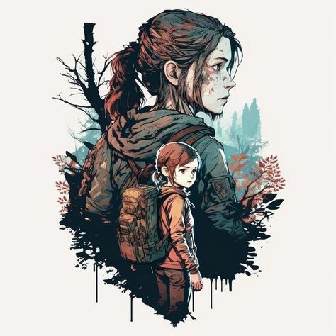 Ellie the last of us Last Of Us Artwork, Ssjg Goku, Ellie The Last Of Us, Itachi Uchiha Art, Animation Art Sketches, Drawing Tutorial Easy, Animated Drawings, Last Of Us, Anime Artwork