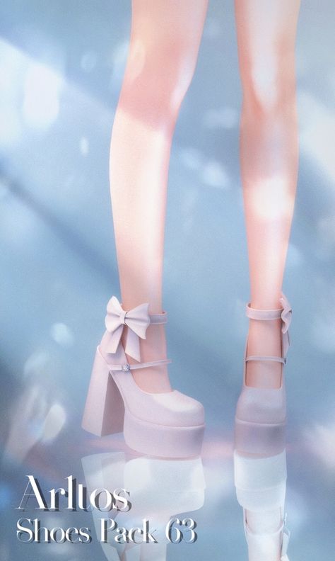 Sims 4 Cc Korean Shoes, Sims 4 Outfit Patreon, Sims 4 Shoes Pack, Sims4 Cc Shoes Patreon, Ts4 Cc Patreon Shoes, The Sims 4 Mods Shoes, Sims 4 Alpha Cc, Ts4 Shoes, Heels With Ribbon