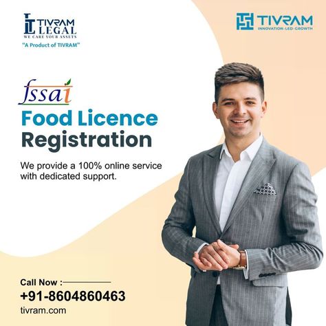 Food Licence Registration Get your FSSAI food license (Local/State/Central) with the help of FSSAI expert from Tivram. Register Today! ☎️Call Now: +91-8604860463 📨Email: reachout@tivram.in 🌎Visit: http://www.tivram.com #Tivram #FoodLicence #FSSAI #FSSAIExpert #FoodLicenceComapny #FoodLicenceRegistration #Registration #CompanyRegistration #LLPRegistration #PartnershipRegistration #GstRegistration #ITRreturn #RegistrationFirm #India Bangla Love Quotes, Online Service, Care About You, The Help, Love Quotes, India