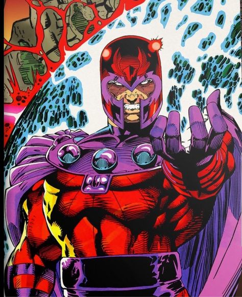 Jim Lee Magneto, Magneto Comic Art, X Men Comic Art, Eric Lensherr, Magneto Art, Aang The Last Airbender, Jim Lee Art, Spawn Comics, Erik Lehnsherr