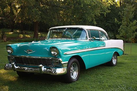 56 Bel Air, 56 Chevy Bel Air, 1956 Chevy Bel Air, Vintage Chevy, 1956 Chevy, 56 Chevy, Old Vintage Cars, Auto Retro, 57 Chevy