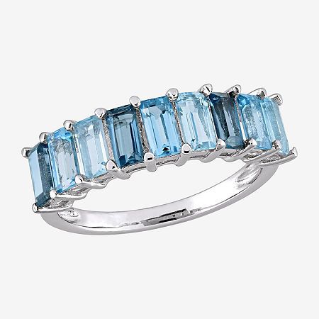 Ring Style: Stackable RingsFeatures: Stackable, Quick ShipSetting: ProngStone Cut: BaguetteStone Millimeter Measurement: 2.5 Mm Width, 5 Mm LengthMetal Color: WhiteRing Gallery Height: 4mmMetal: Sterling SilverBand Width: Care: Wipe CleanStone Type: 9 Genuine Blue TopazAuthenticity: Genuine StoneCountry of Origin: Imported Elegant Wedding Rings, Swiss Blue Topaz Ring, Baguette Ring, Blue Topaz Stone, Sky Blue Topaz, Swiss Blue Topaz, Topaz Stone, Baguette Cut, Blue Topaz Ring