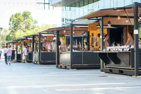 Market Photo Ideas, Market Photo, Food Kiosk, Food Park, Pop Up Market, Market Ideas, Design Market, Stall Designs, Urban Furniture