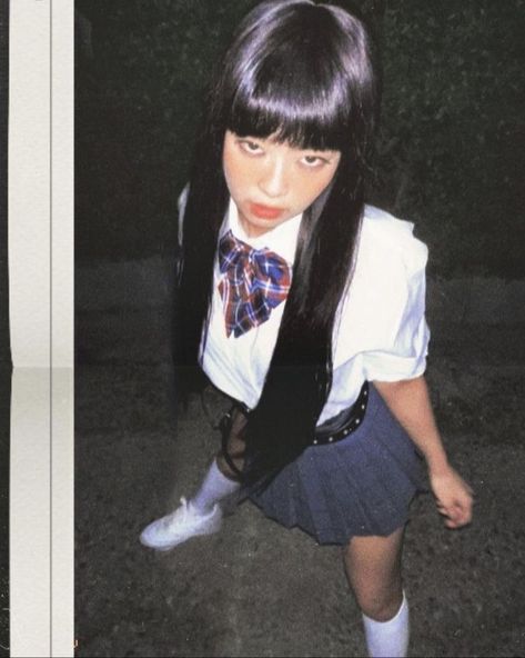 Blackpink Jennie dressed as Gogo Yubari from Kill Bill for Halloween Gogo Yubari, Kpop Edits, Kill Bill, Blackpink Video, Jennie Lisa, Jennie Kim, Blackpink Photos, Fav Celebs, Blackpink Fashion