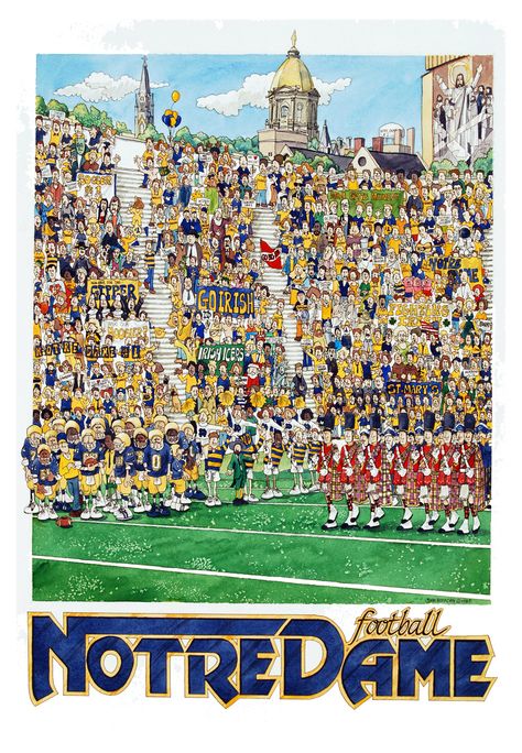 original watercolor Go Irish  Posters no longer available Notre Dame Baby, Norte Dame Football, Touchdown Jesus, Notre Dame College, Go Irish, Football History, College Football Teams, Fall Football, Notre Dame Football