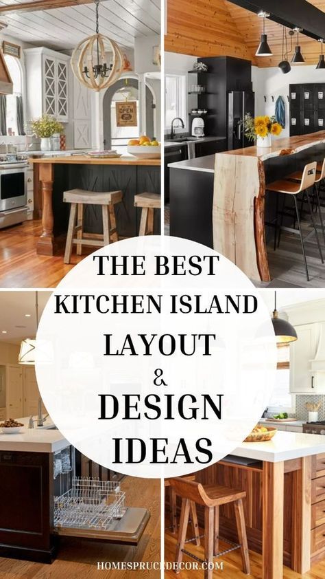 Transform your kitchen island into a functional and stylish focal point with these 5 tips. #kitchenisland #kitchendesign https://www.theworldaccordingtome.org/1963860_15-kitchen-ideas-to-transform-your-space/?50-kitchen-design-ideas-to-inspire-your-next-renovation Expand Kitchen Island, Kitchen Island Layout Design, Style A Kitchen Island, Style A Kitchen, Kitchen Island Layout, Kitchen Layout Ideas With Island, Best Kitchen Island, Modern Kitchen Island Design, Island Layout