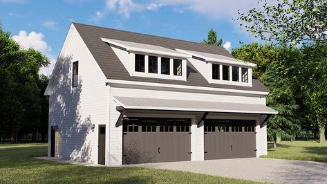 Contemporary Garage, Garage Apartment Plan, Apartment Plan, Carriage House Plans, Building A Garage, Craftsman Cottage, Garage Apartment Plans, Shingle Exterior, Garage Plan