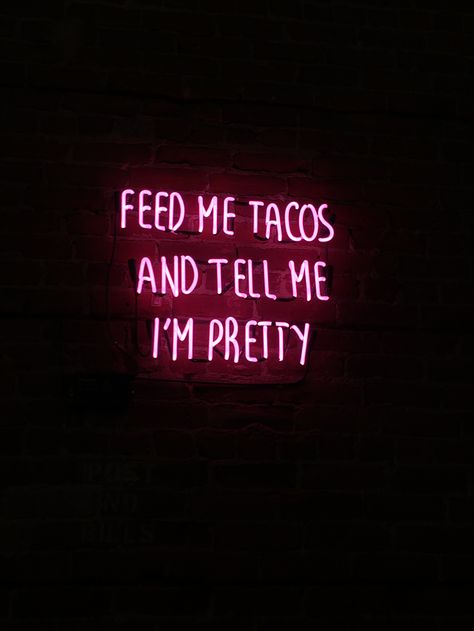 Feed me tacos and tell me I'm pretty Saucy Tacos, Taco Clipart, Taco Quote, Taco Love, Mexican Quotes, Eating Tacos, Taco Humor, Tacos And Tequila, Tuesday Humor