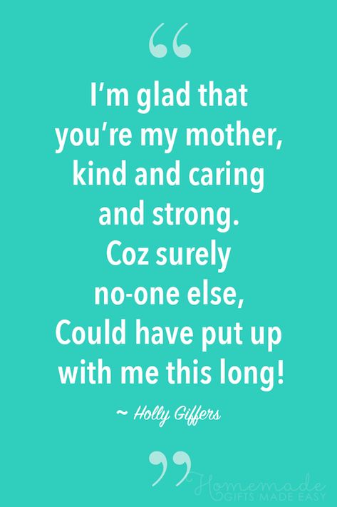 Mothers day poems | Put up with me, by Holly Giffers Poems For Your Mom, Short Mothers Day Poems, Thank You Mom Quotes, Happy Mothers Day Messages, Dad Poems, Mom Birthday Quotes, Message For Mother, Crafty Morning, Mom Poems