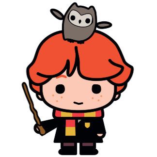 Harry Potter™ | Official Merchandise at Zazzle Loyal Best Friend, Chibi Art Style, Harry Potter Coloring Pages, Silhouette Disney, Imprimibles Harry Potter, Harry Potter Cartoon, Harry Potter Stickers, Harry Potter Ron Weasley, Cute Harry Potter