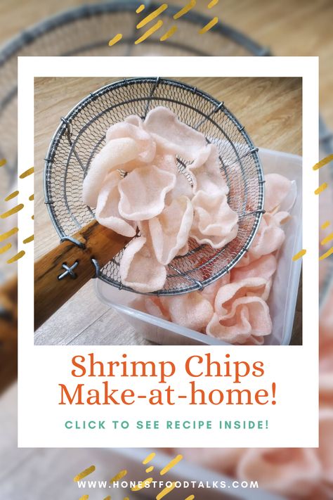 Shrimp Chips Recipe, Prawn Chips, Shrimp Chips, Prawn Crackers, How To Make Shrimp, Coconut Shrimp Recipes, Chinese Snacks, Asian Sweets, Packaged Snacks