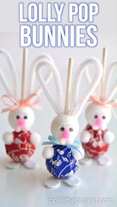 Fancy Treats, Fun Easter Crafts, Easter Goodies, Easy Easter Crafts, Easter Bunny Crafts, Spring Easter Crafts, Candy Crafts, Easter Projects, Fancy Cookies