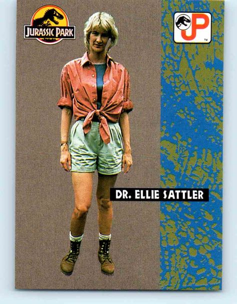 Dr Ellie Sattler, Jurassic Park Costume, Ellie Sattler, Dinosaur Birthday Party Decorations, Jurassic Park 1993, Laura Dern, Number 12, Card Boxes, Dinosaur Theme