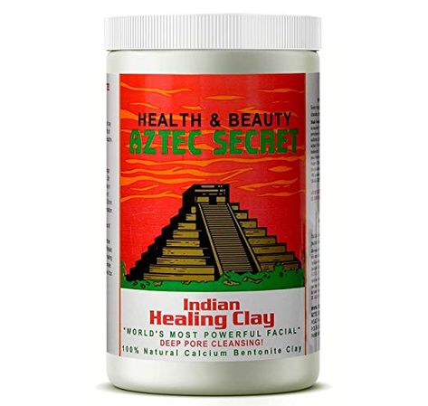 Amazon.com: Aztec Secret - Indian Healing Clay - 2 lb. | Deep Pore Cleansing Facial & Body Mask | The Original 100% Natural Calcium Bentonite Clay – New! Version 2: Gateway Indian Clay Mask, Indian Healing Clay Mask, Aztec Secret Indian Healing Clay, Calcium Bentonite Clay, Natural Facial Mask, Indian Healing Clay, Mask For Oily Skin, Healing Clay, Body Mask