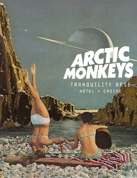 veinsofmantra: “Arctic Monkeys - Tranquillity Base Hotel & Casino album posters inspired by Leaf & Petal Design ” Arctic Monkeys, Monkeys, Casino, The Beach