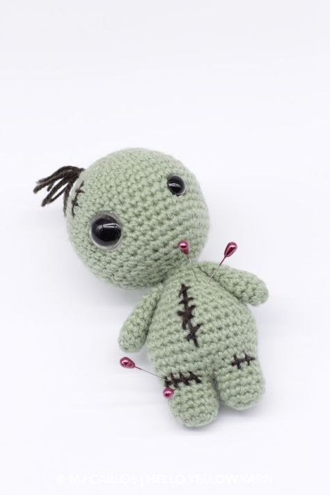 Owie the Voodoo Doll – Free Amigurumi Pattern Voodoo Doll Pattern Free, Crochet Voodoo Doll Pattern, Voodoo Doll Pattern, Crochet Voodoo Doll, Crochet Voodoo, Pattern Free Amigurumi, Doll Patterns Free, Crochet Dolls Free Patterns, Halloween Crochet Patterns