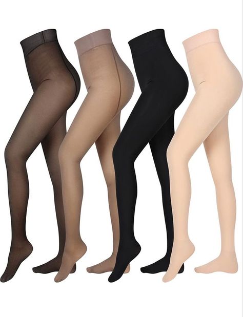 Translucent Leggings, Translucent Tights, Compression Pantyhose, Fleece Lined Tights, Lined Tights, Leggings Winter, Thermal Tights, Fleece Lined Leggings, London Trip