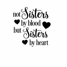 Yall should do the same and spread love Love brings happiness Don't always think sisters have to be blood-related but the truth is, everyone can love their sibling if they have the desire in their heart,even if they adopted or step-siblings Sisters By Heart Quotes, True Friends Quotes, Sisters Quotes, Short Friendship Quotes, True Friendship Quotes, Best Friendship Quotes, Sisters By Heart, Forever Quotes, Besties Quotes